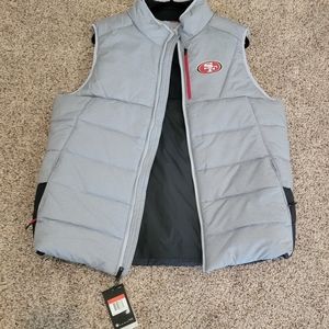 49ers Puff Vest